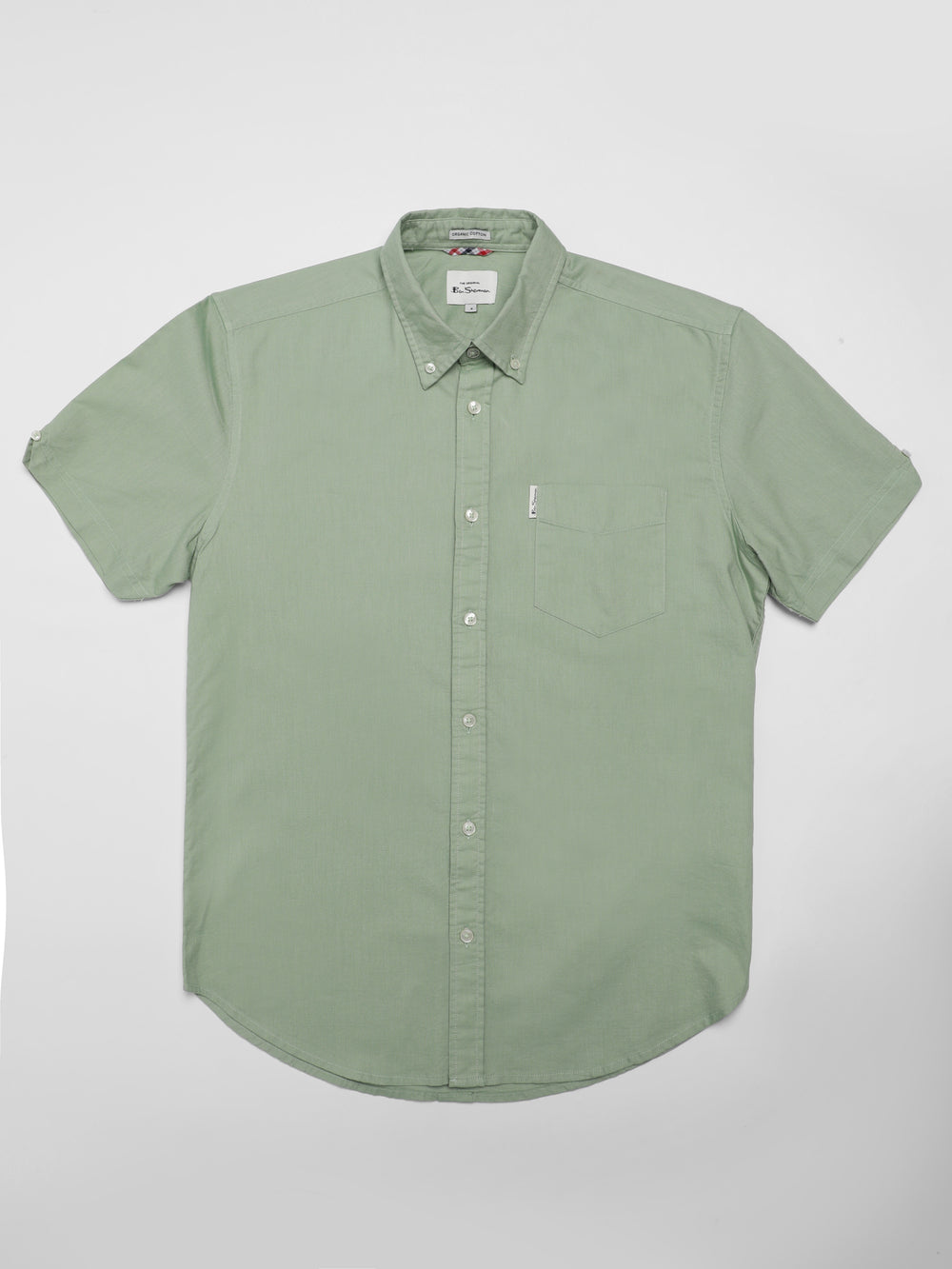 Chemises Ben Sherman Signature Short Sleeve Oxford Vert | LSD-10588409